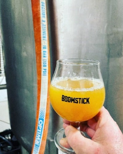 Hand Printed Belgian Tulip Beer Glassware